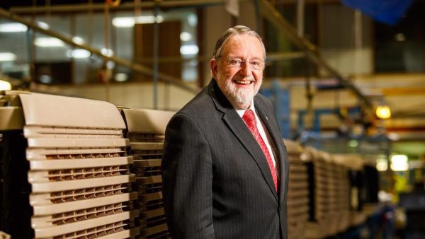 Frank Seeley at Lonsdale factory in South Australia
