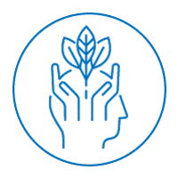 enfriamiento evaporativo icono ecológico