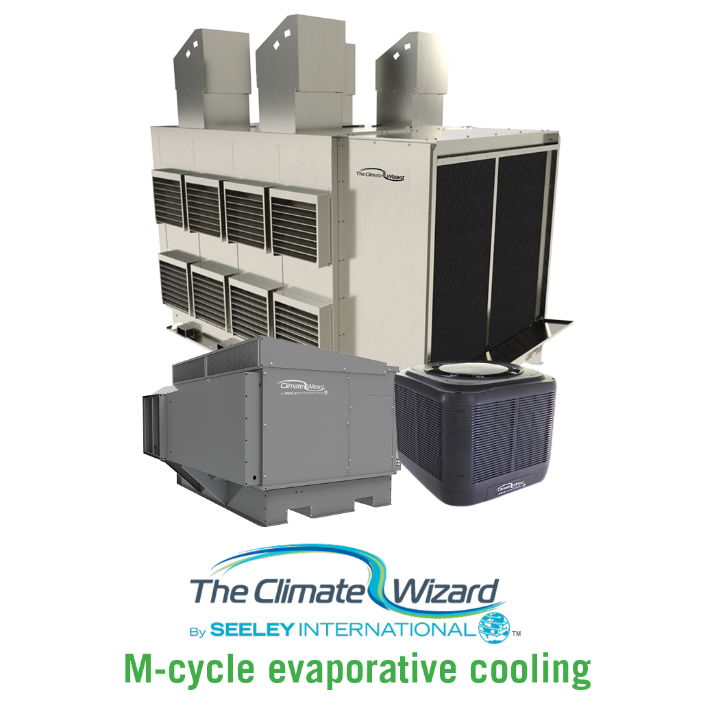 Climate Wizard evaporative cooling system product range