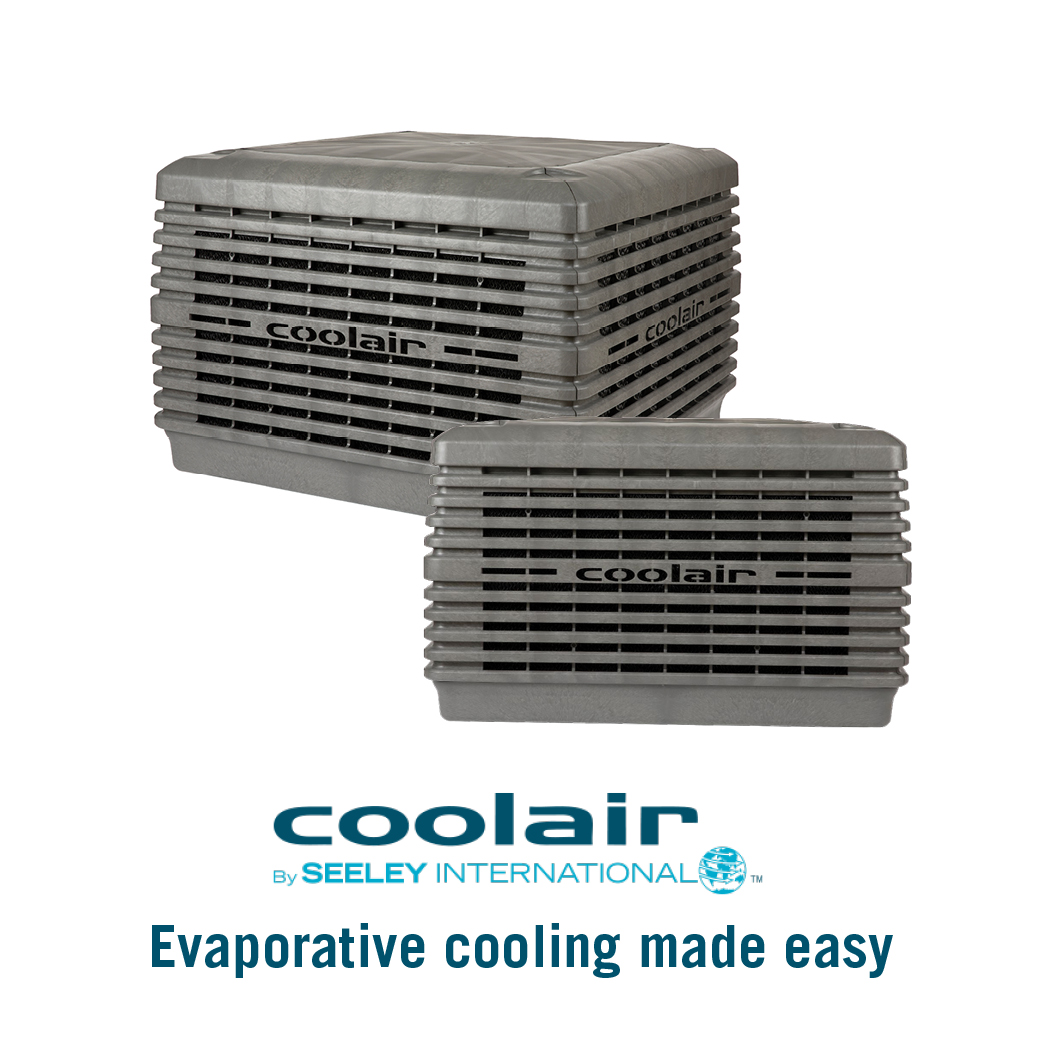 Coolair evaporative cooling system product range