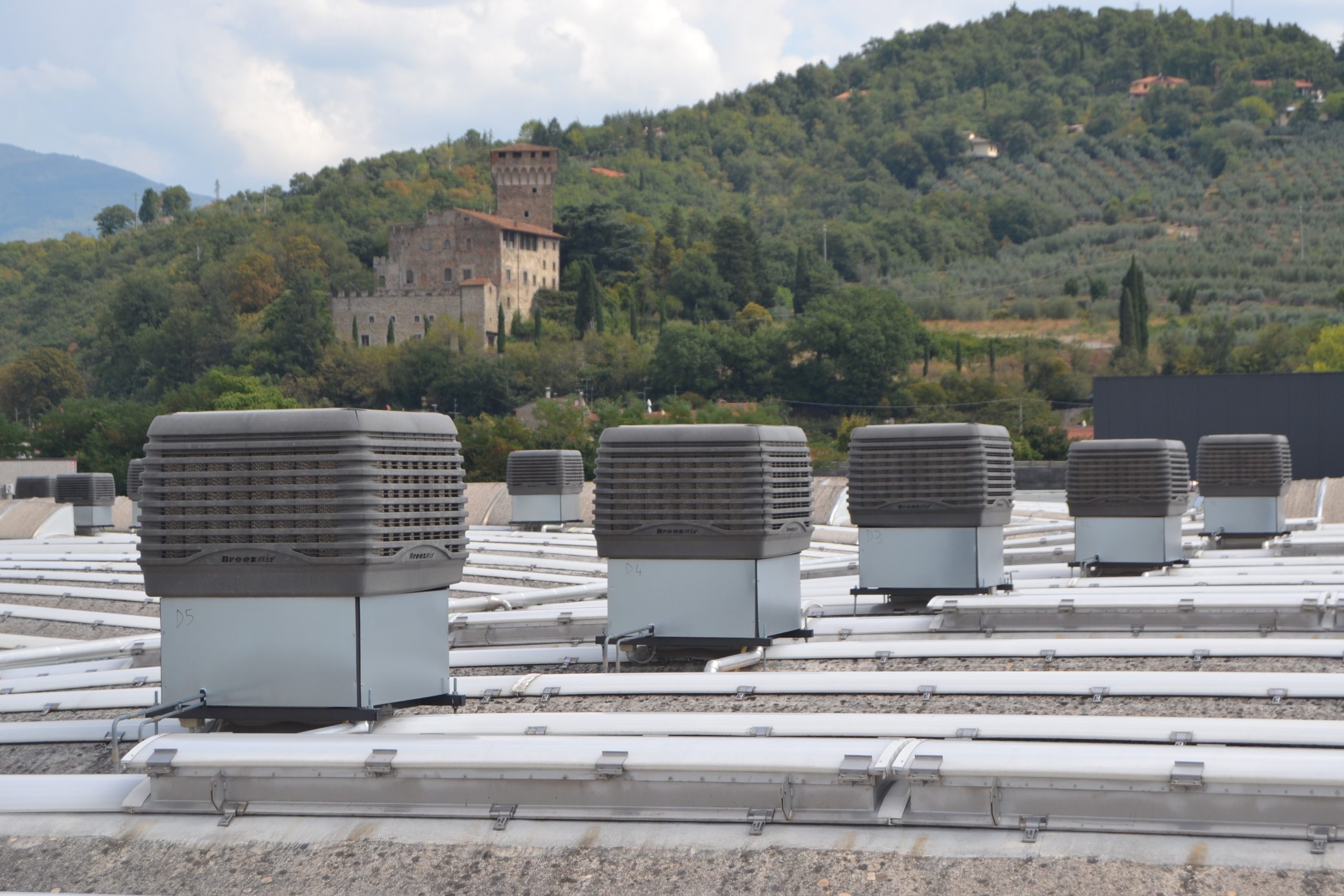 evaporative cooling with Breezair